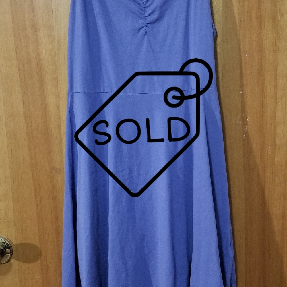 Periwinkle sun dress